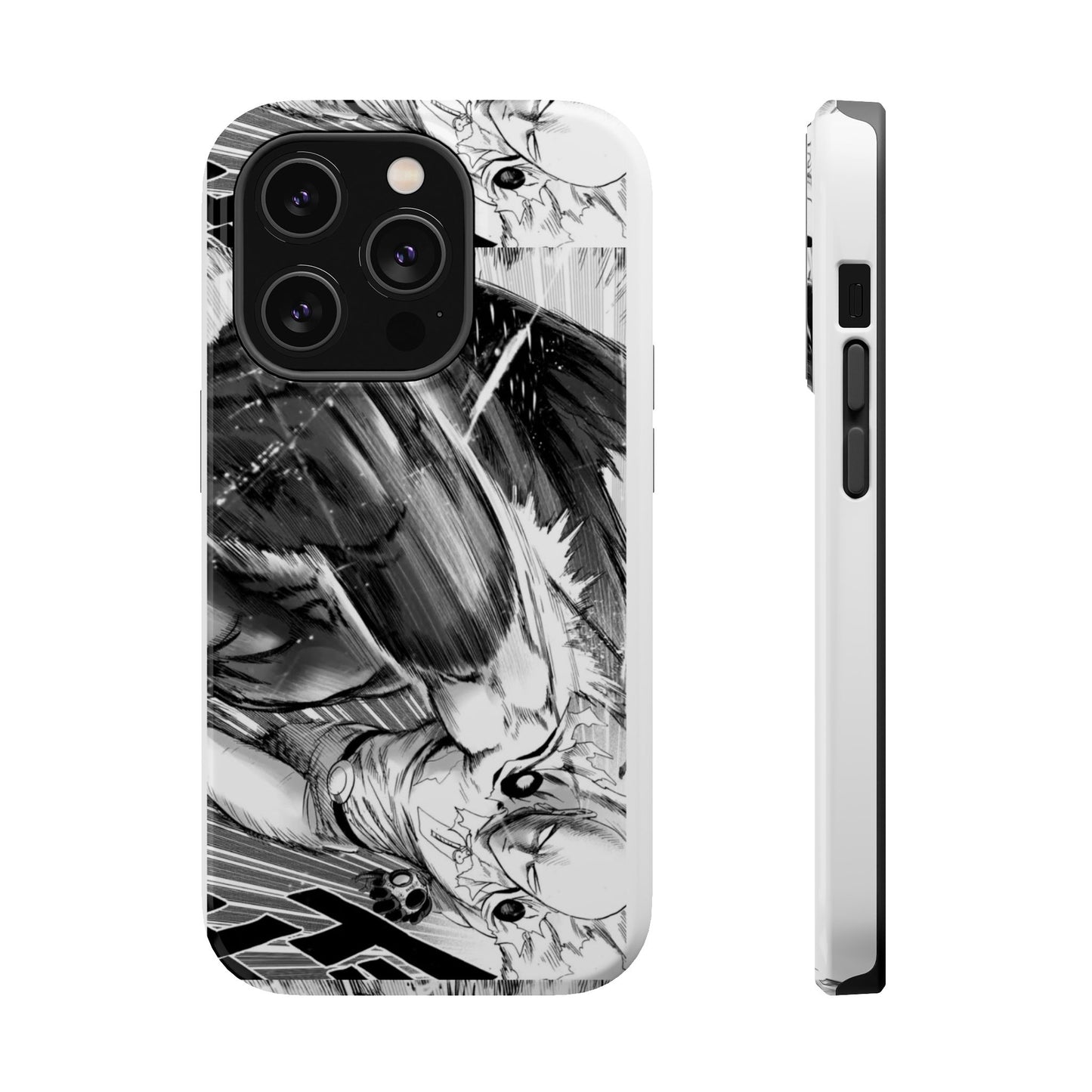 one punch Manga Panel Phone Case | Magnetic Impact-Resistant Case