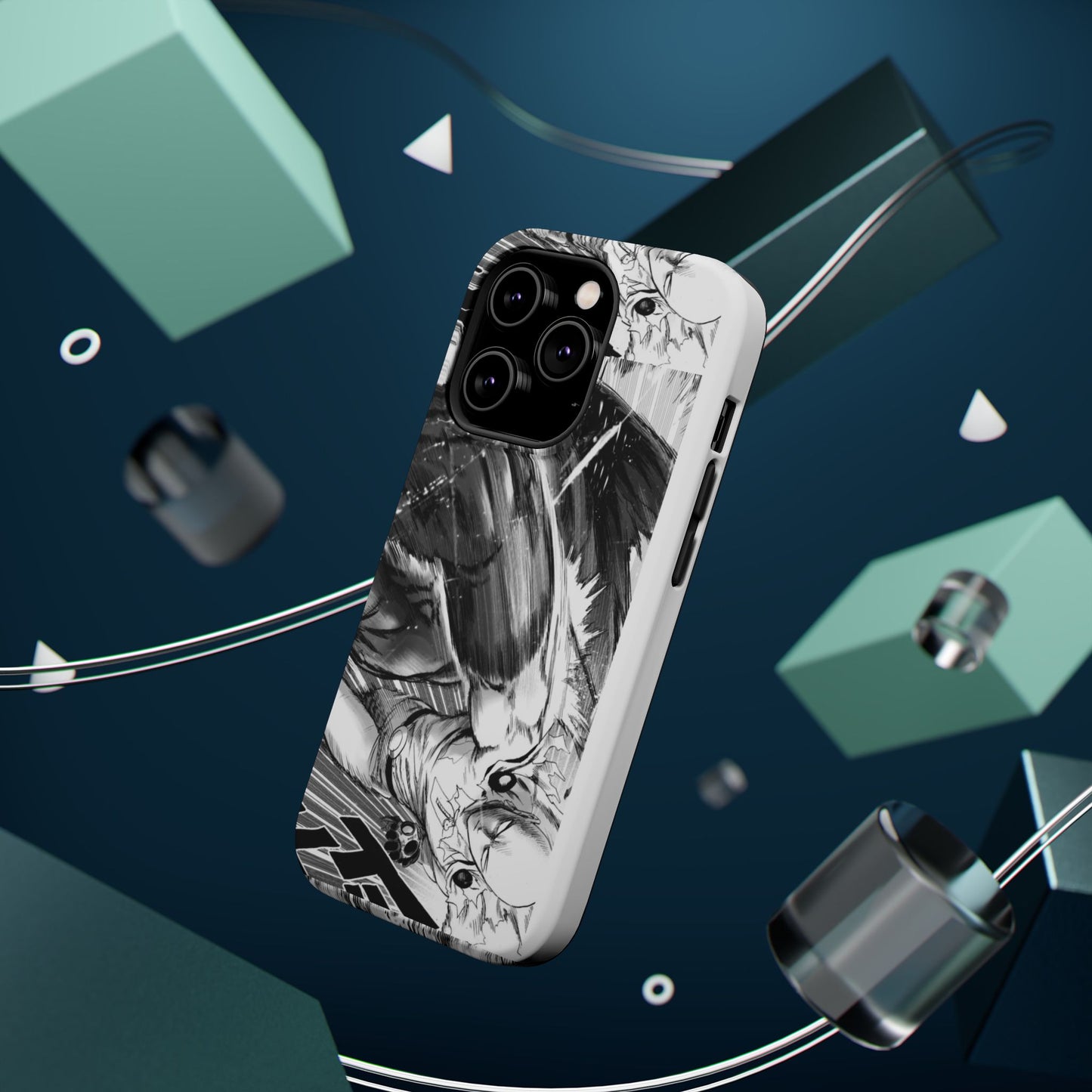 one punch Manga Panel Phone Case | Magnetic Impact-Resistant Case