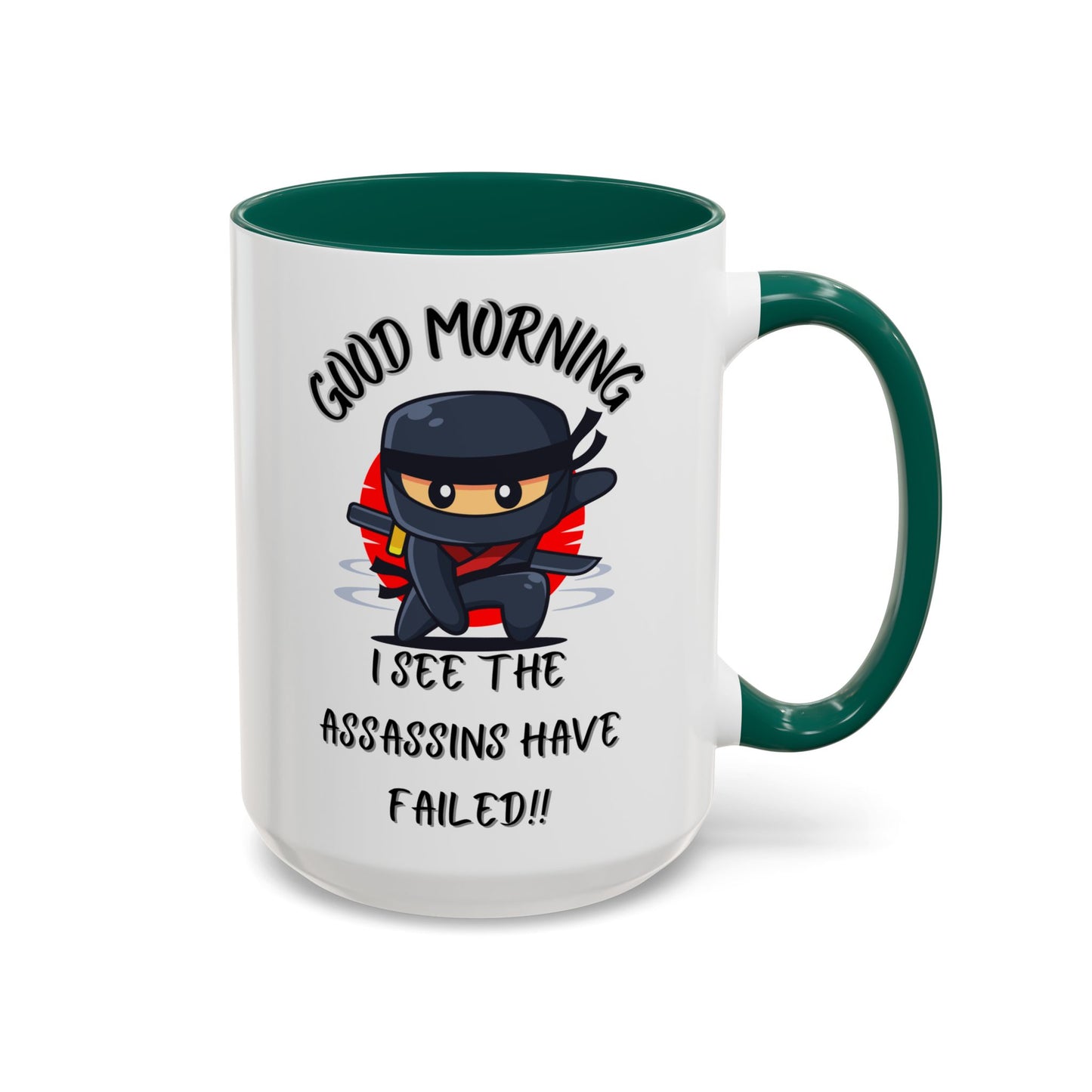 Colourful Assassins have failed Coffee Mug, 11oz15oz, Funny