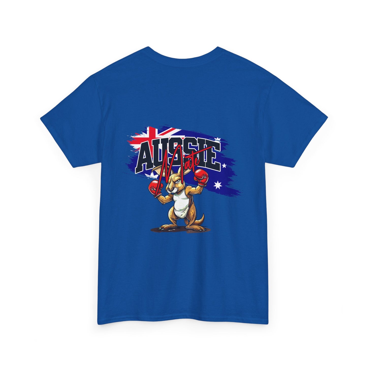 Aussie Boxing Kangaroo T-Shirt — Australia Flag Graphic Tee