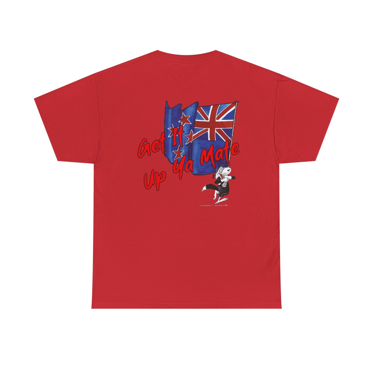 Get It Up Ya Mate T‑Shirt – Retro Aussie Flag Graphic Tee