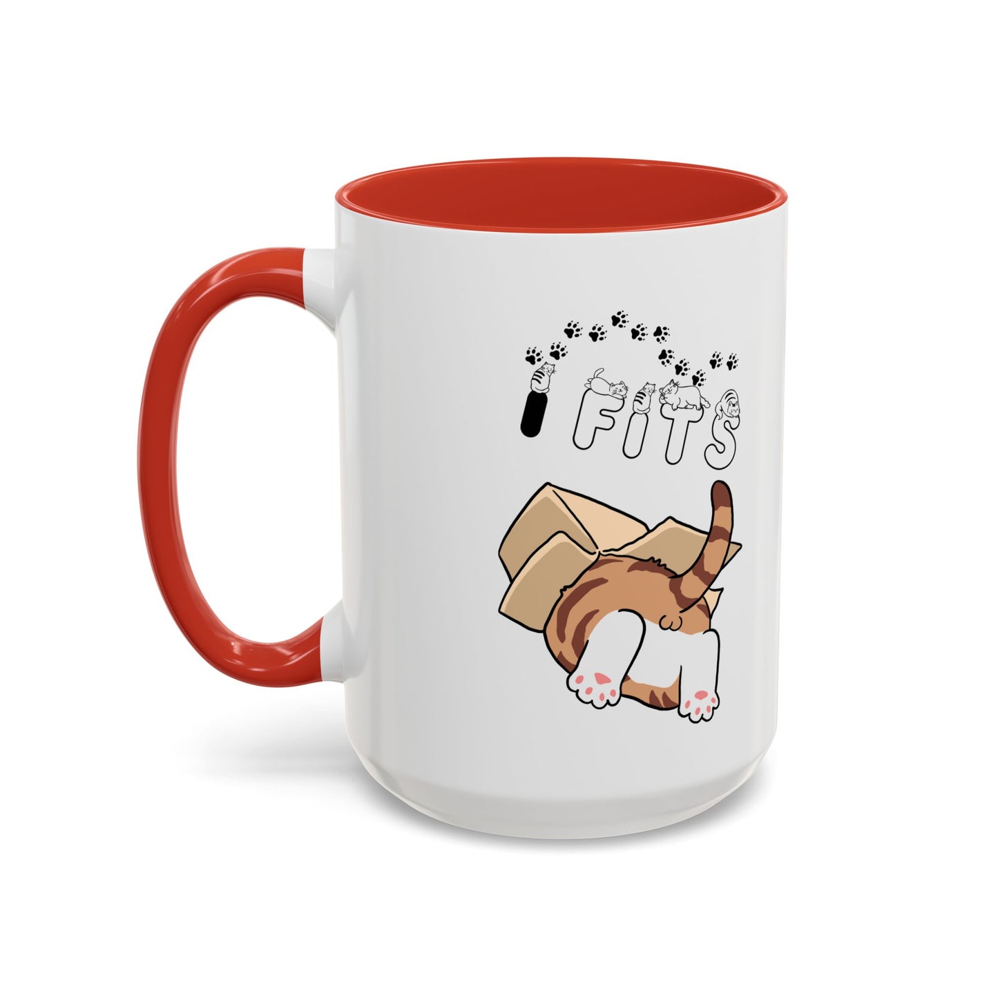 Cat Lover's Accent Coffee Mug