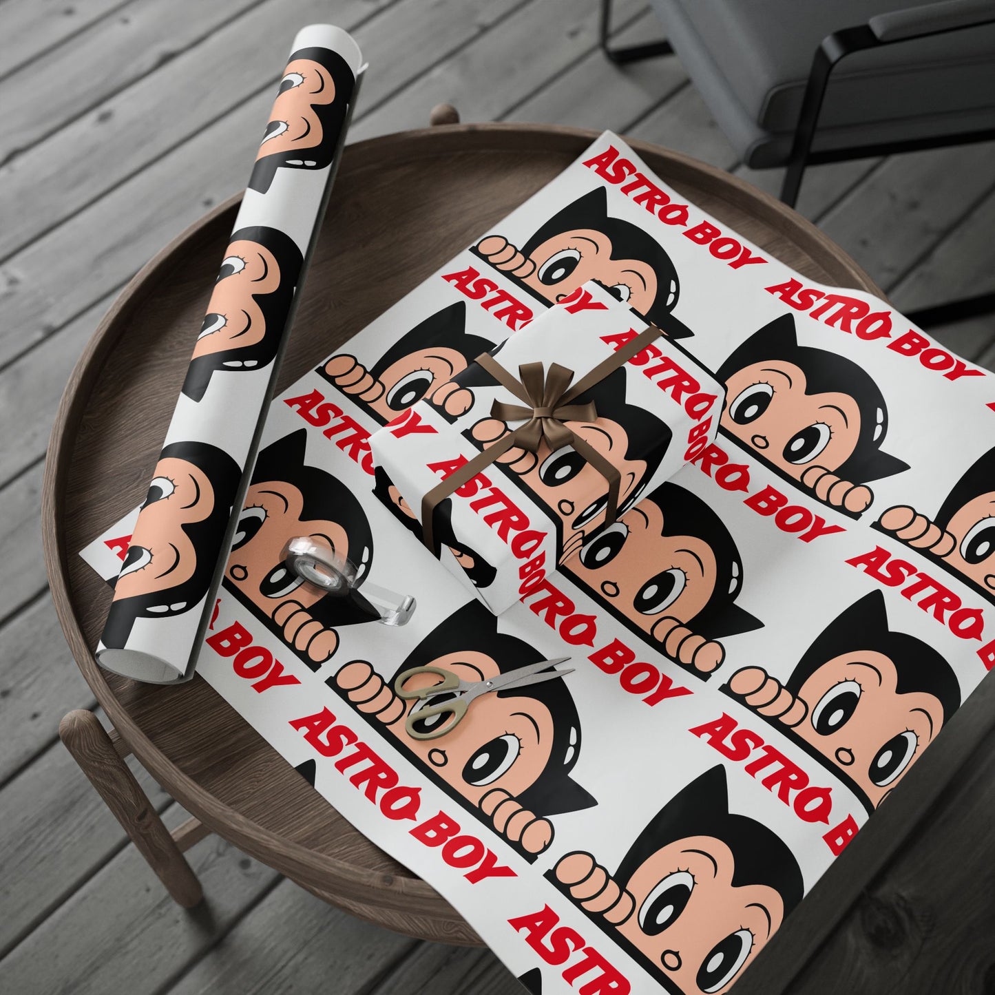 Astro Boy Wrapping Paper Roll — Retro Anime Gift Wrap for Fans & Holidays