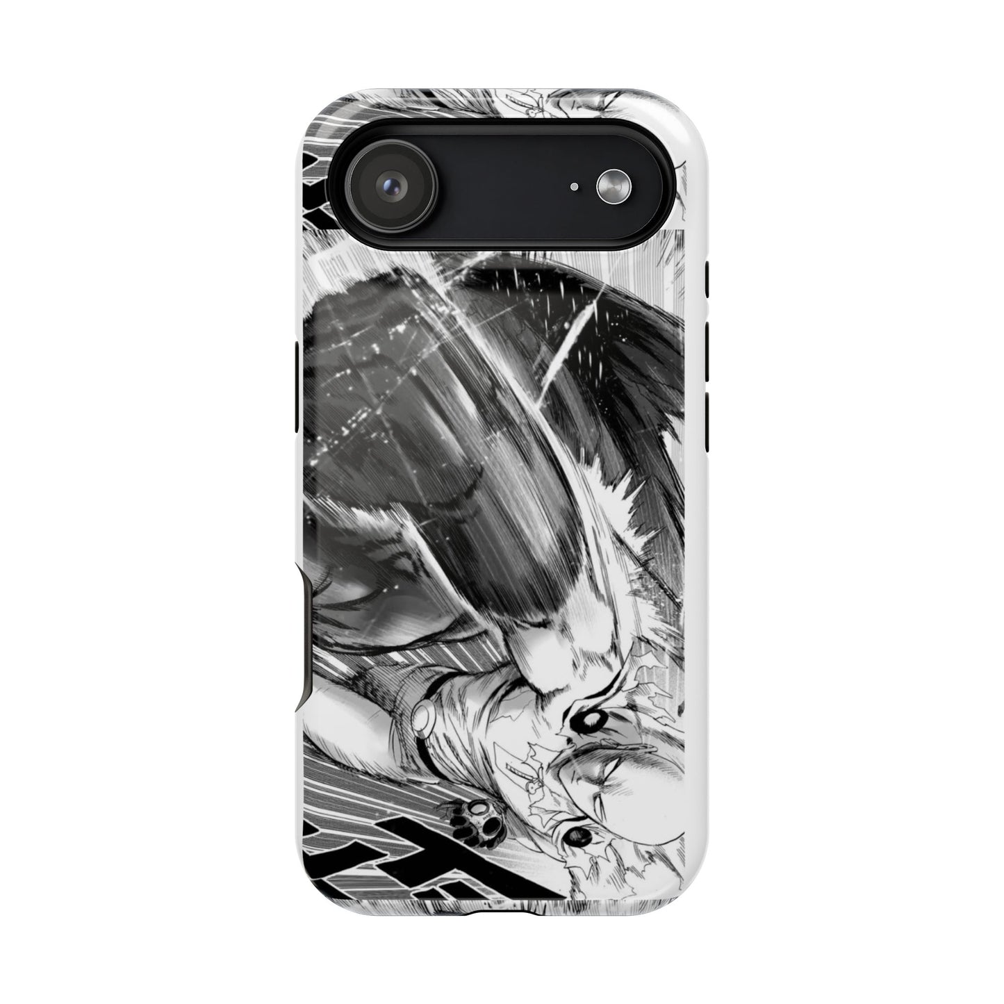 one punch Manga Panel Phone Case | Magnetic Impact-Resistant Case