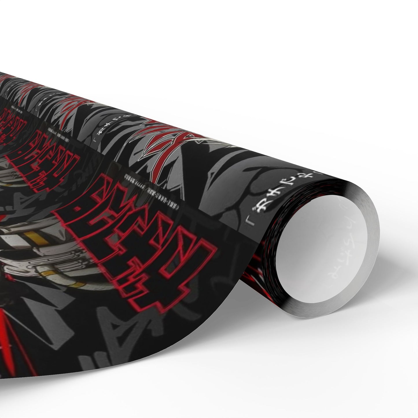 Gachiakuta Wrapping Paper | Gothic Red Black Graphic