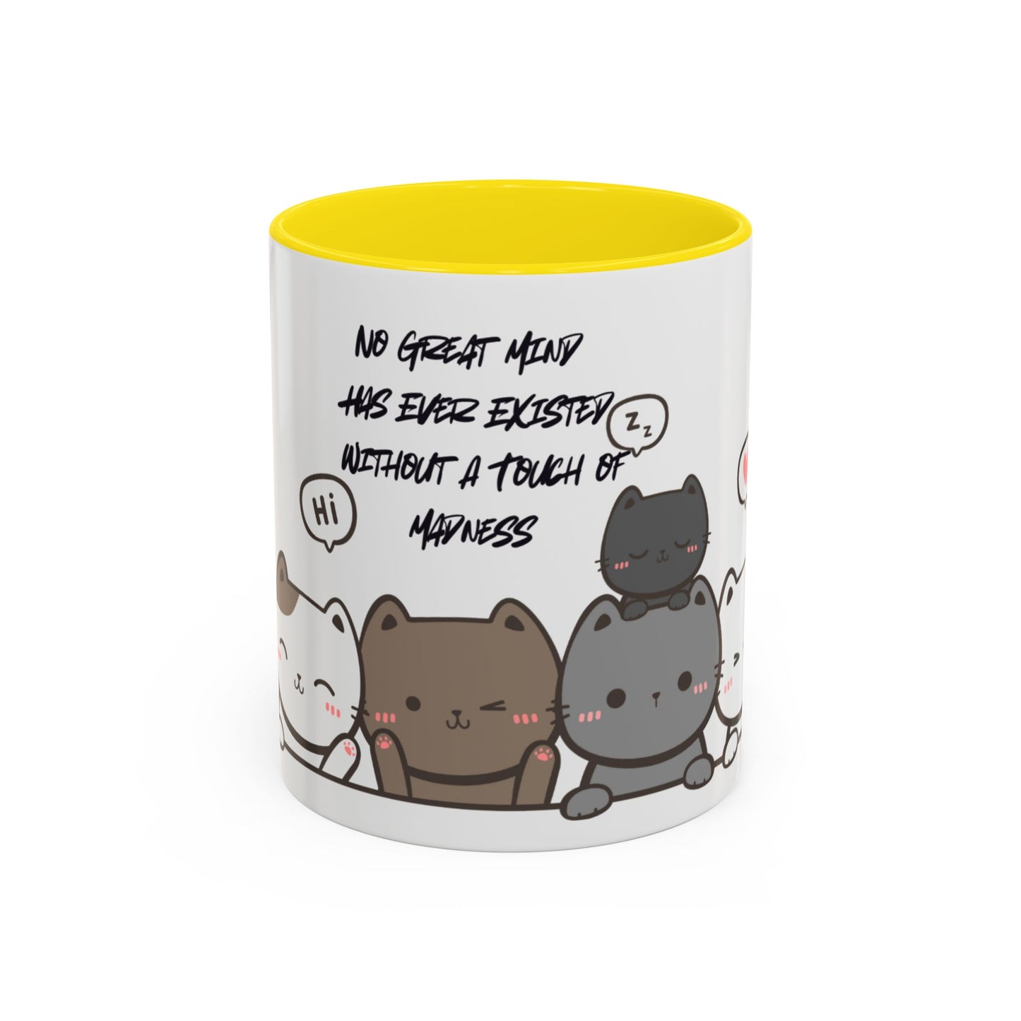 Cute Cat Quote Coffee Mug, Cat Lover Gift, Fun Kitchen Decor, Office Mug,