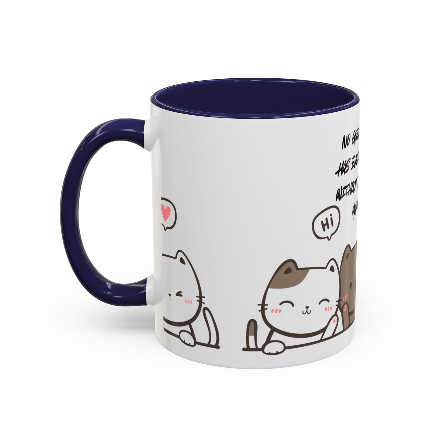 Cute Cat Quote Coffee Mug, Cat Lover Gift, Fun Kitchen Decor, Office Mug,