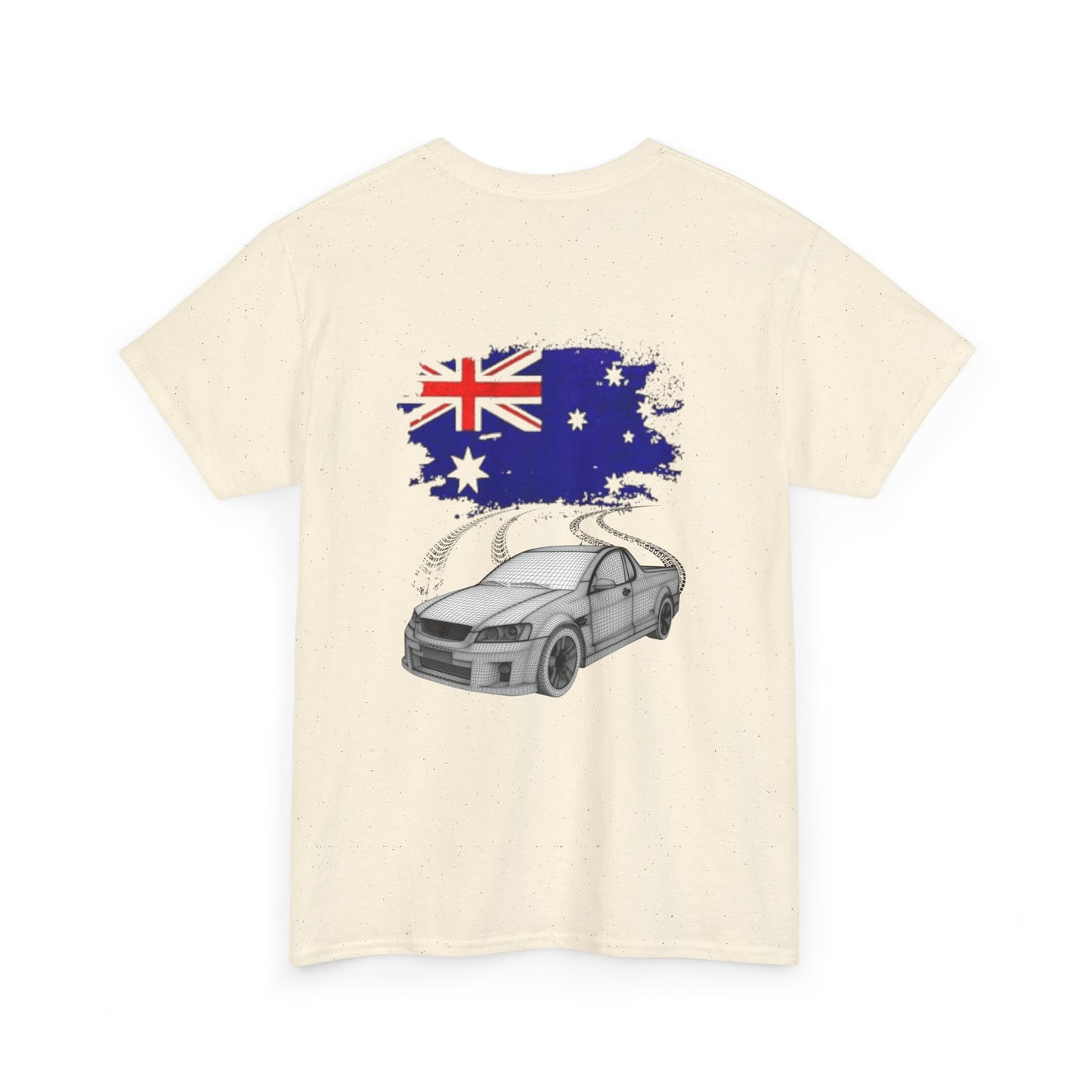 Aussie Car Lover Unisex Heavy Cotton Tee, Car Enthusiast T-Shirt, Aussie Pride Shirt, Automotive Gift, Casual Wear Tee