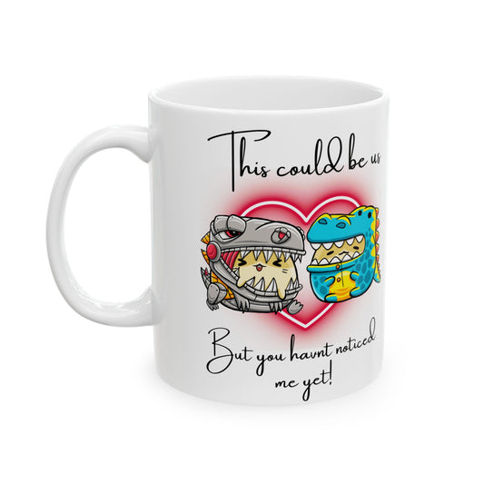 Cute Dinosaur Relationship Mug - Perfect for Couples, Gifts for Him/Her,