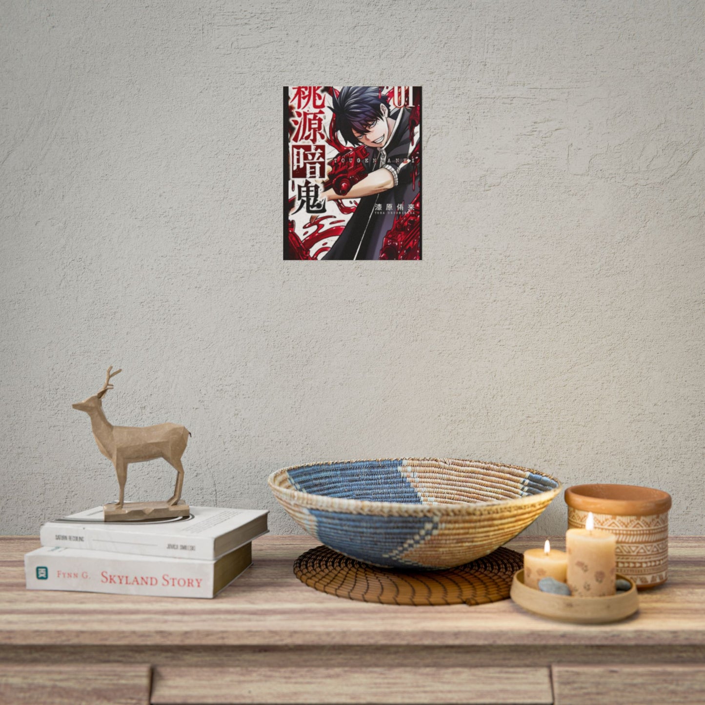 Tougen anki anime poster Rolled Poster  Manga art wall decor