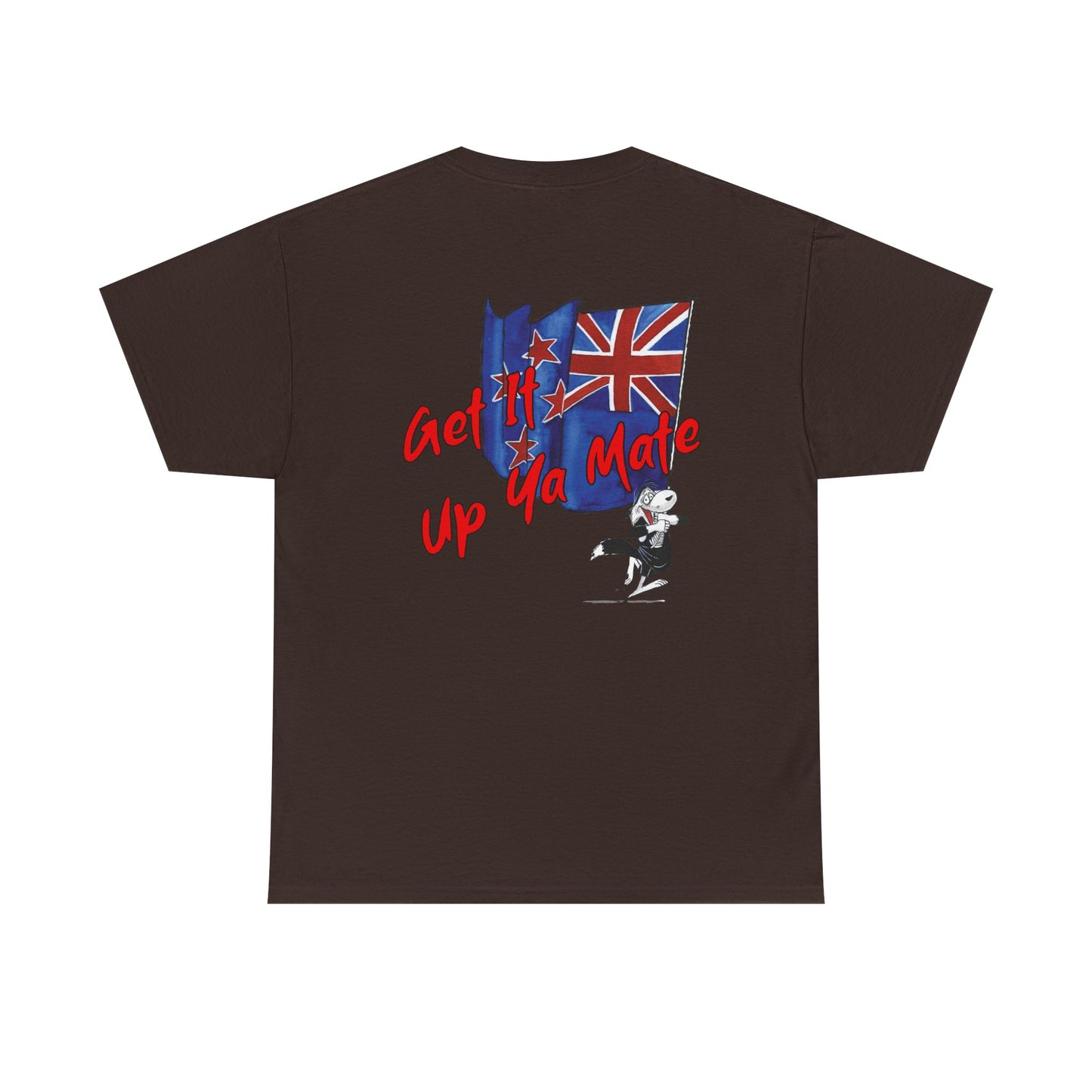 Get It Up Ya Mate T‑Shirt – Retro Aussie Flag Graphic Tee