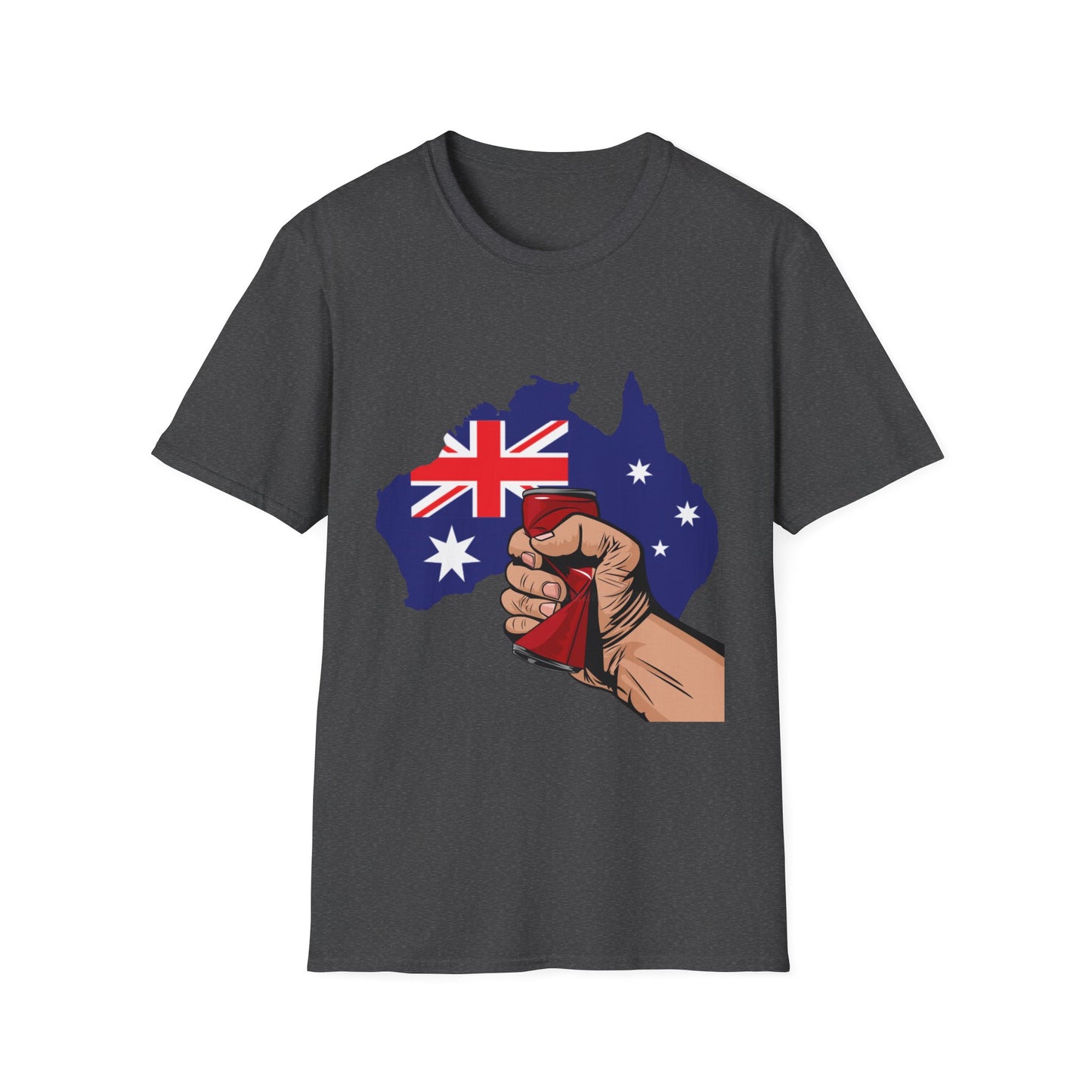 Australia Fist Flag T-Shirt — Patriotic Aussie Pride Tee