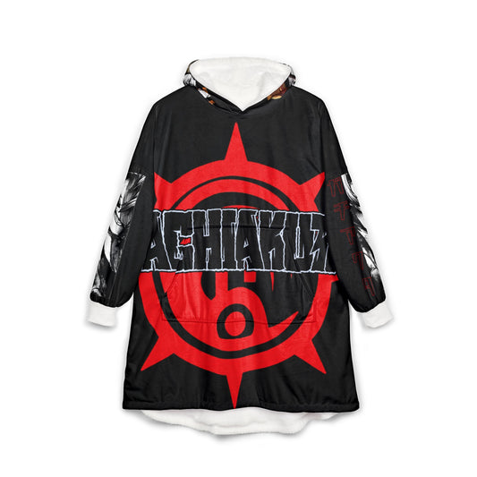 Gachiakuta Anime Characters hooded blanket | Asta Nacht Yuno design