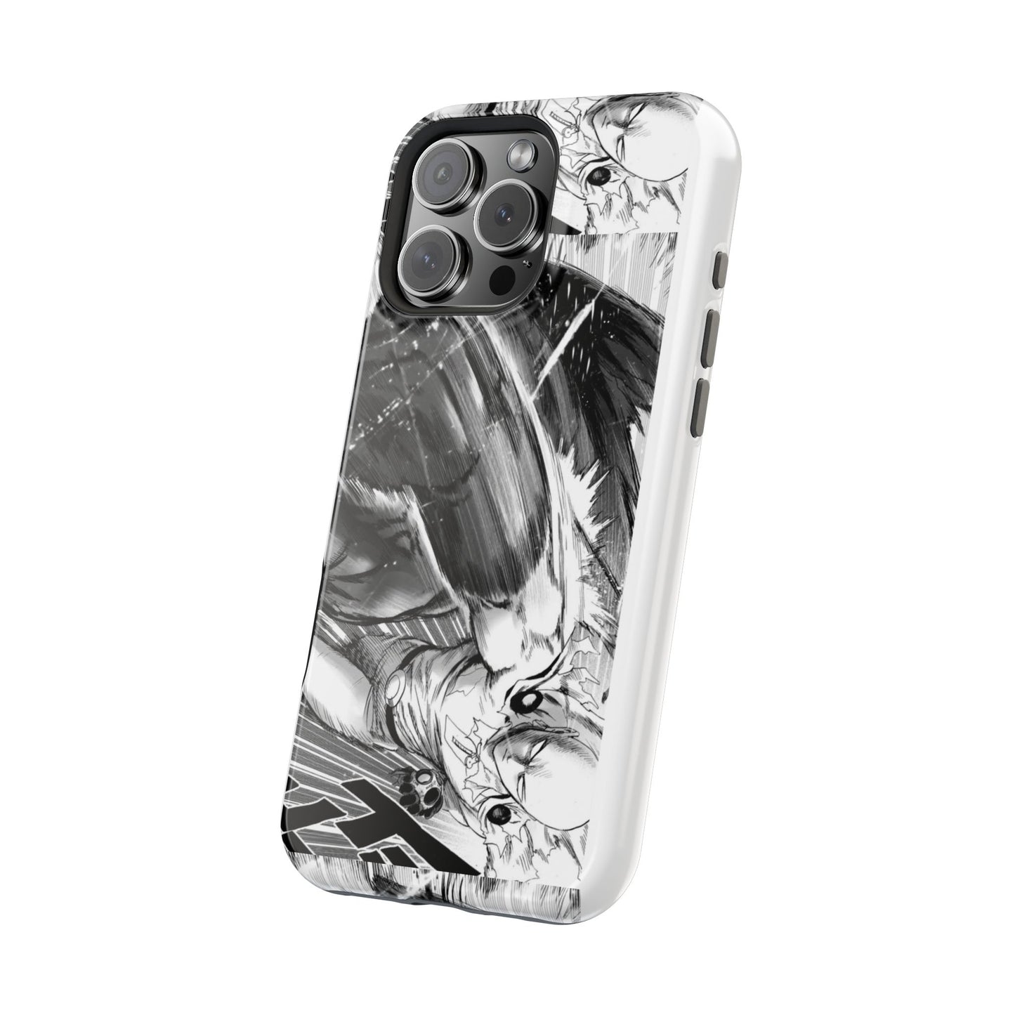 one punch Manga Panel Phone Case | Magnetic Impact-Resistant Case