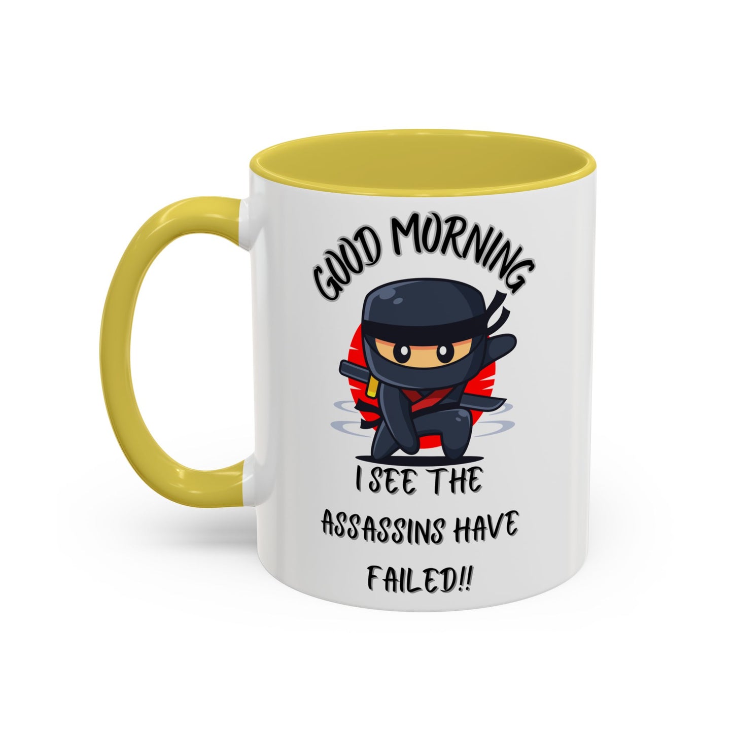 Colourful Assassins have failed Coffee Mug, 11oz15oz, Funny