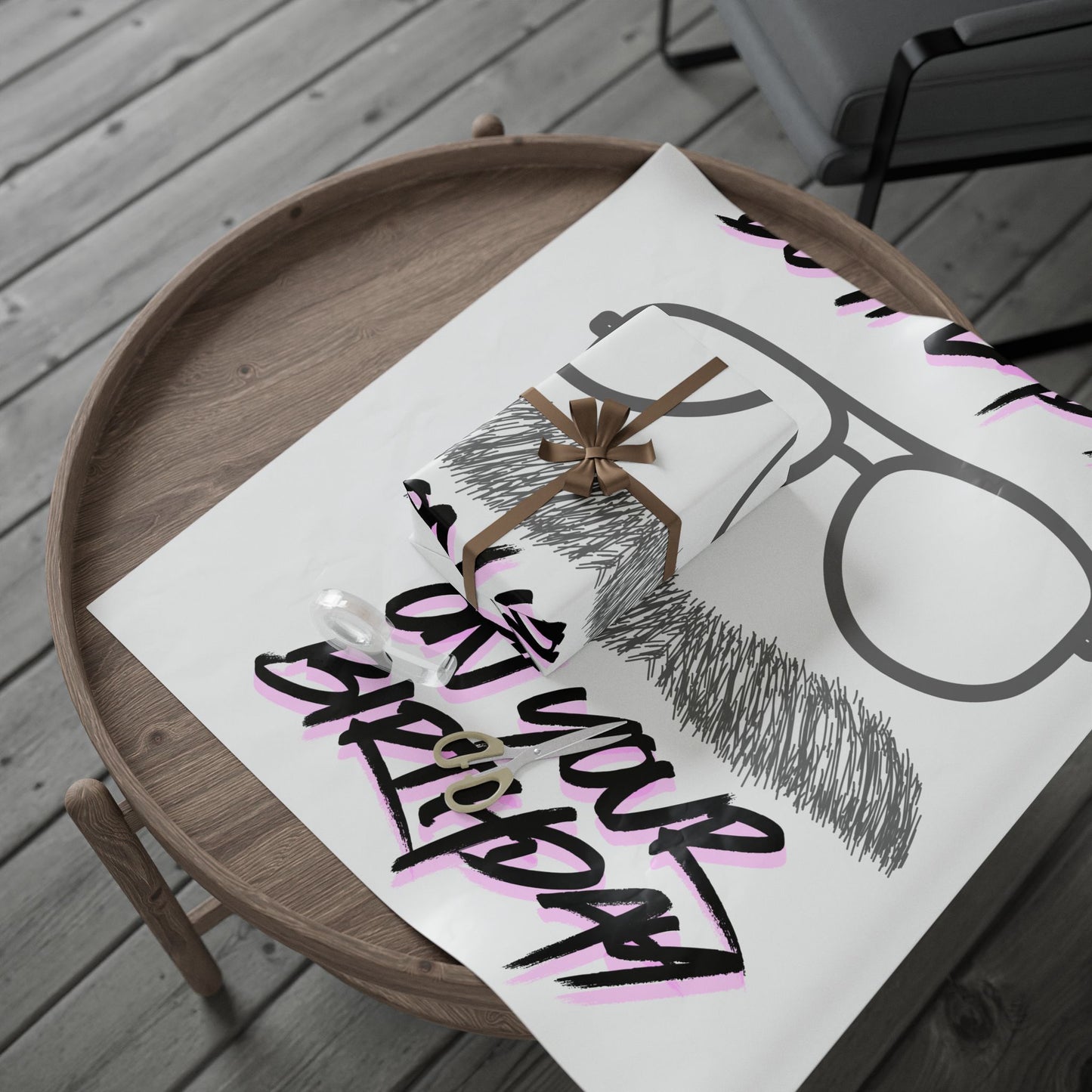 Fun Birthday Wrapping Paper Roll, Birthday Gift Wrap, Do It Lady Wrapping, Party Supplies, Celebration Wrapping Paper, Gift Wrapping Ideas