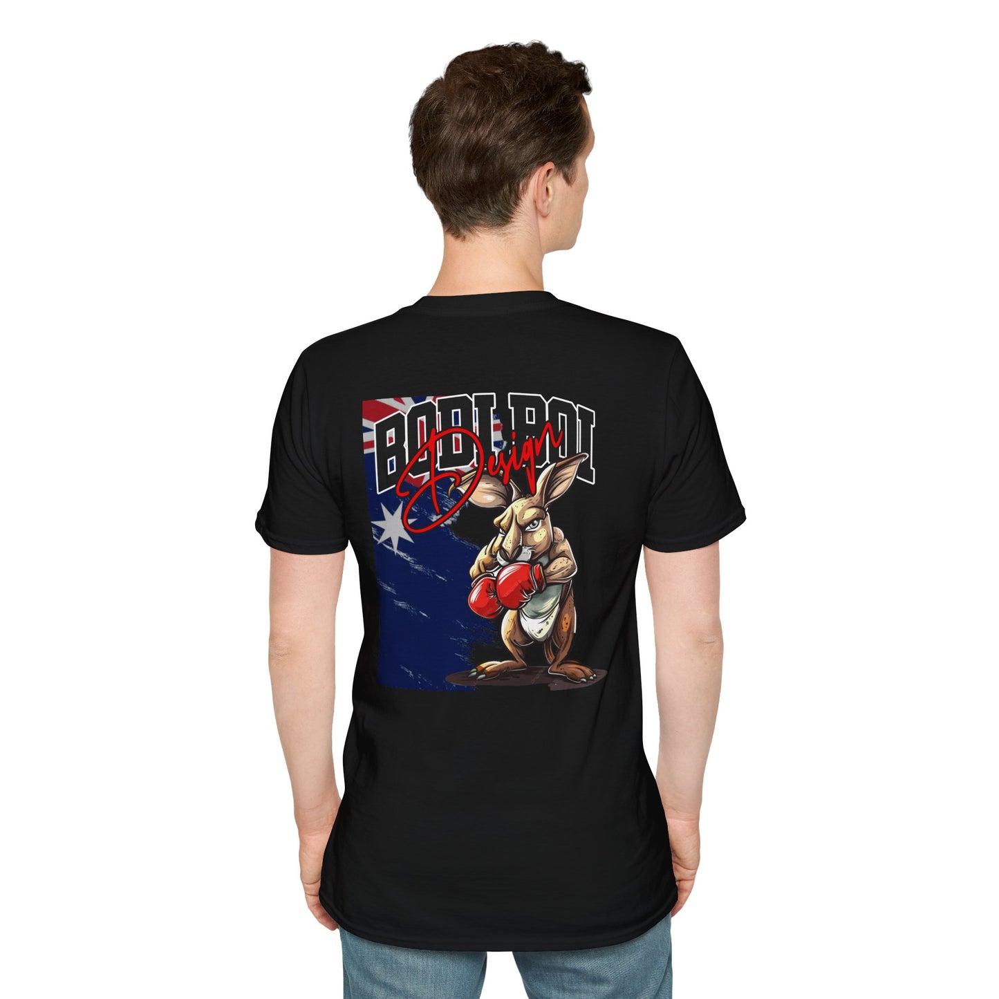 Boxing Kangaroo T-Shirt — 'Bop! Bop!' Aussie Boxing Graphic Tee