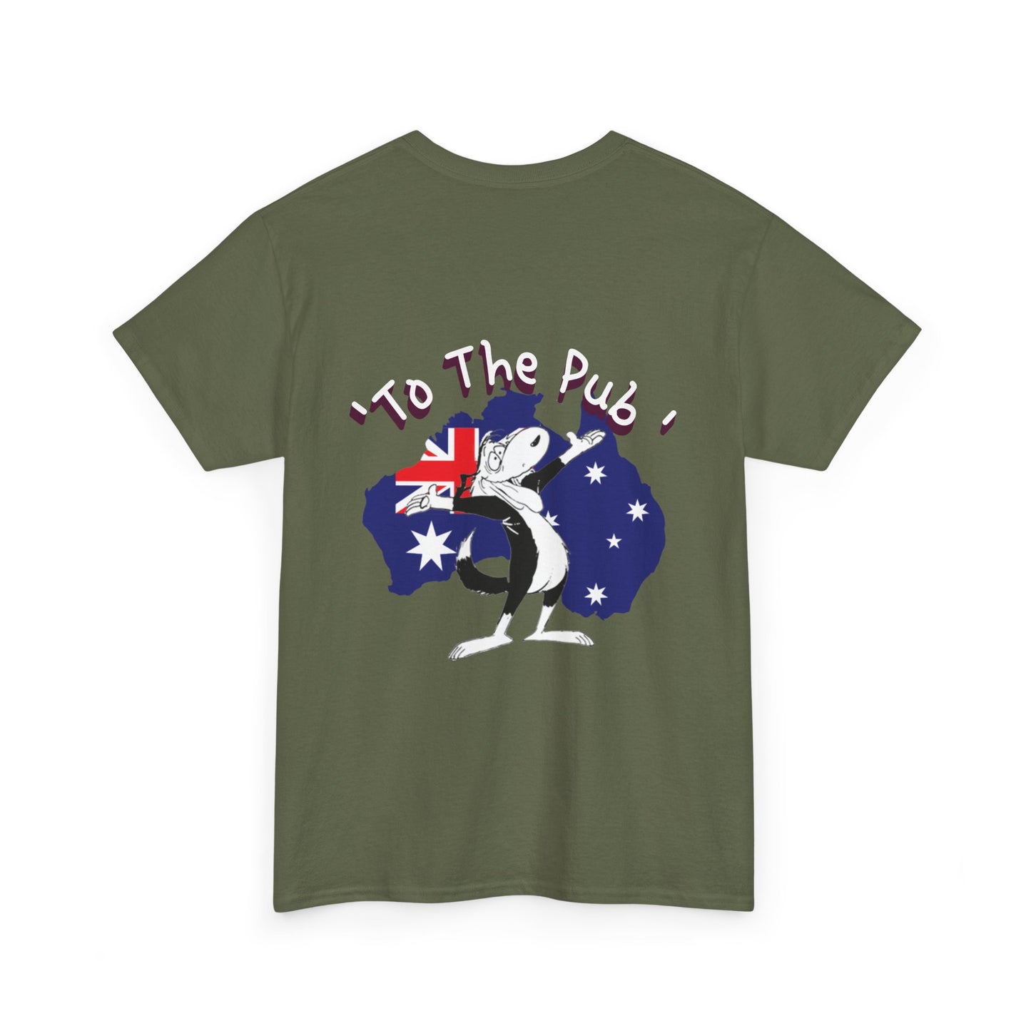 Aussie Kangaroo Flag T‑Shirt — 'To The Roos' Australia Pride Tee
