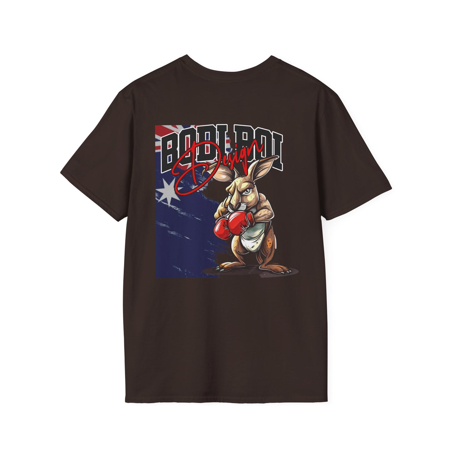 Boxing Kangaroo T-Shirt — 'Bop! Bop!' Aussie Boxing Graphic Tee