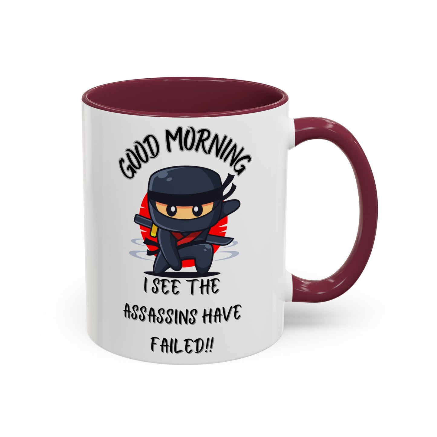 Colourful Assassins have failed Coffee Mug, 11oz15oz, Funny