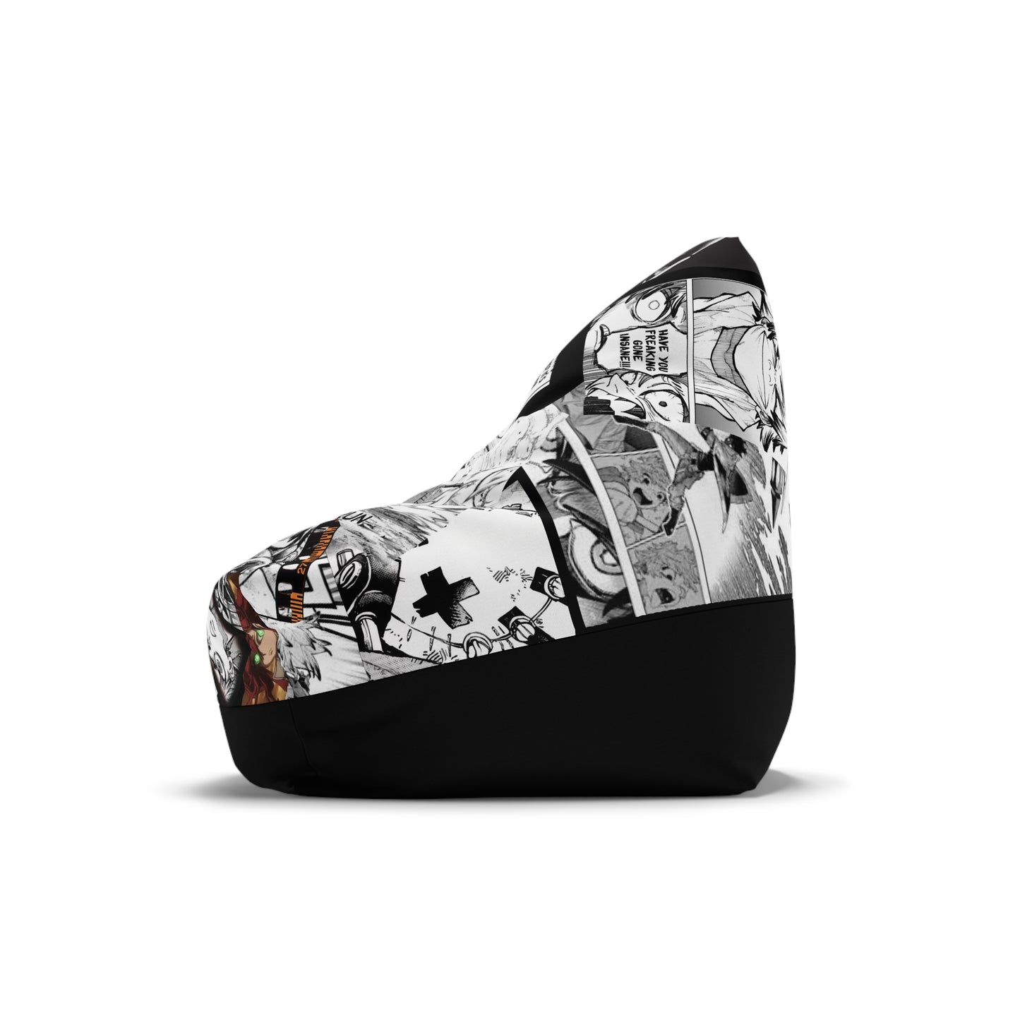 Gachiakuta Manga Collage Bean Bag Chair Cover  Black Bottom