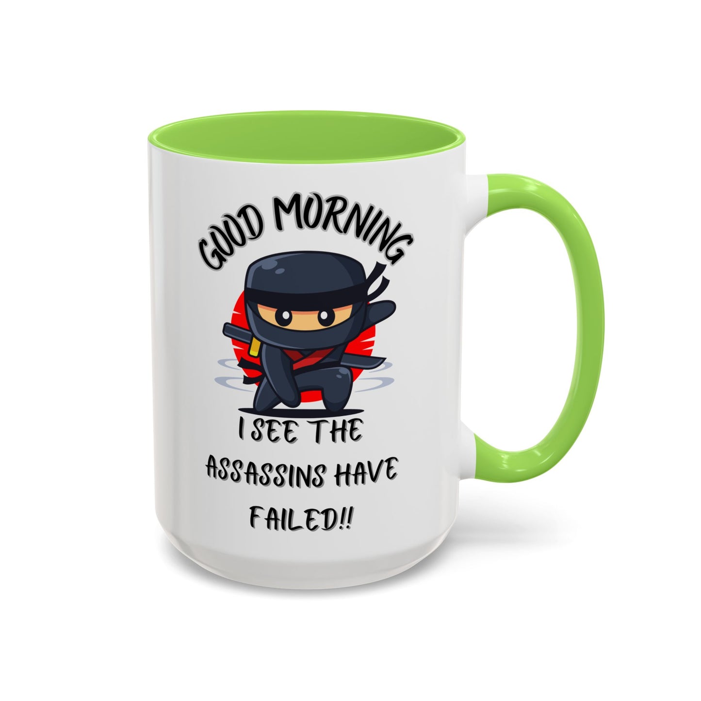Colourful Assassins have failed Coffee Mug, 11oz15oz, Funny