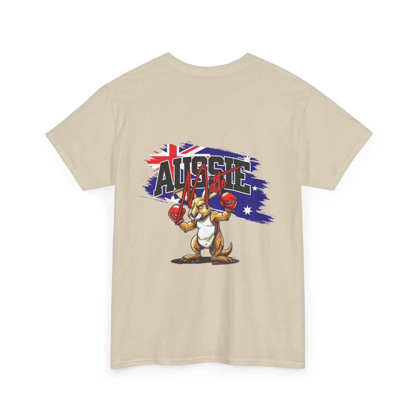 Aussie Boxing Kangaroo T-Shirt — Australia Flag Graphic Tee