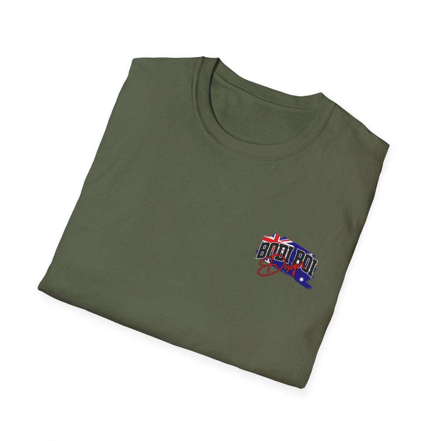 4x4 Offroad T-Shirt — "Bold Boy" Australia Flag Truck Graphic