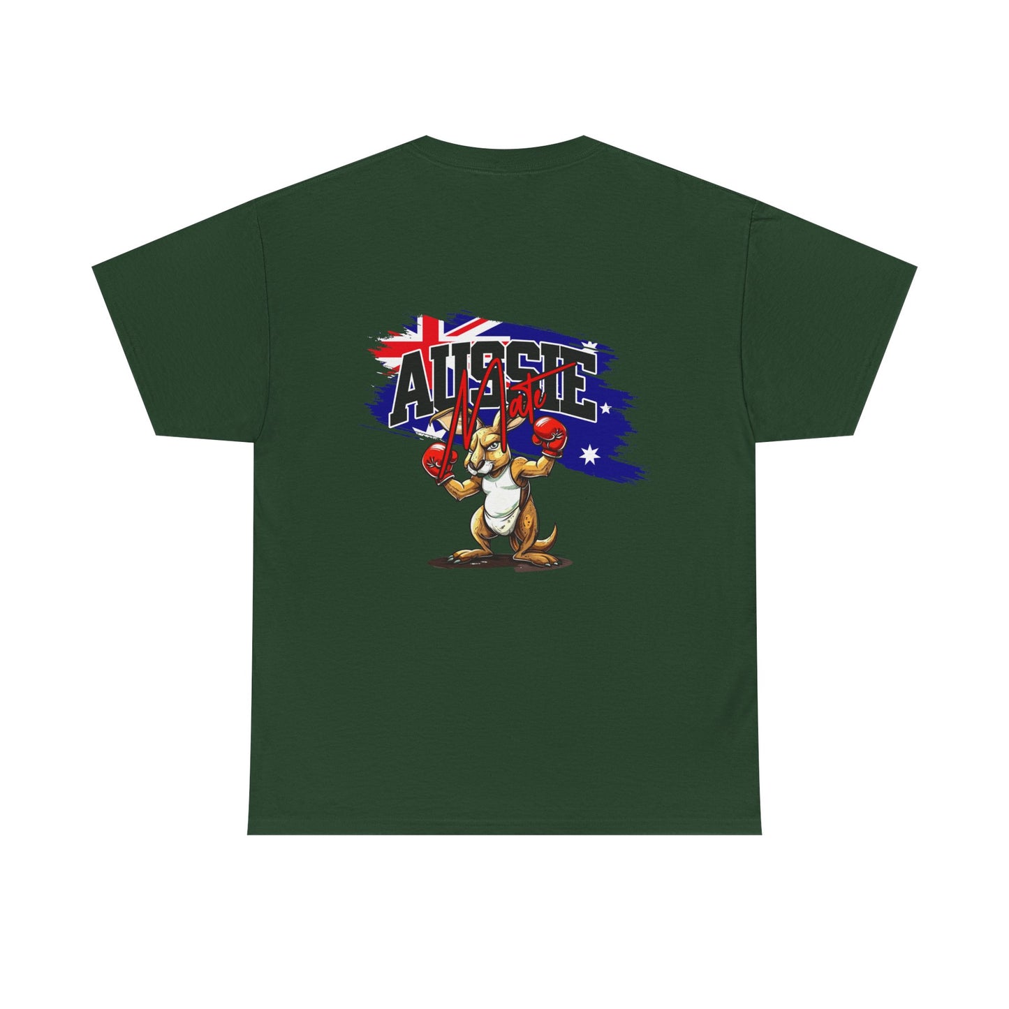 Aussie Boxing Kangaroo T-Shirt — Australia Flag Graphic Tee