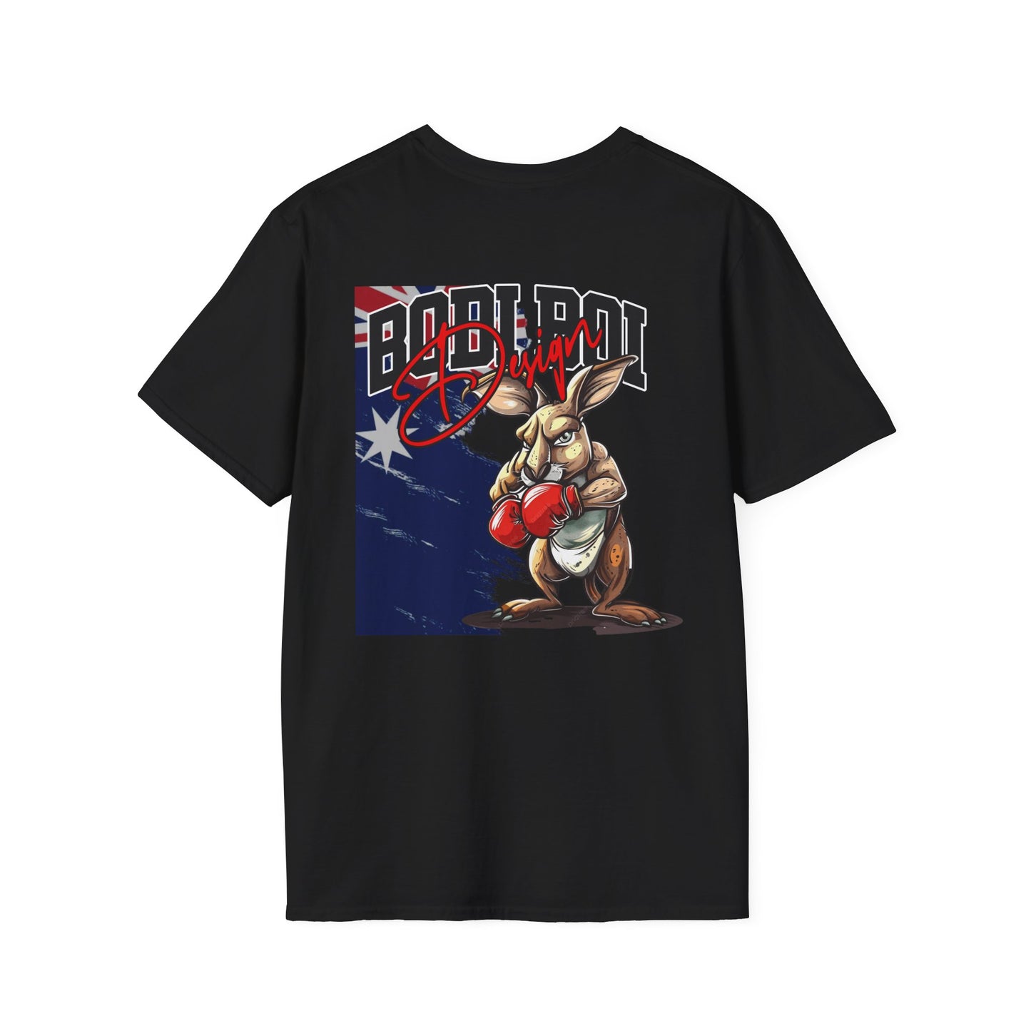 Boxing Kangaroo T-Shirt — 'Bop! Bop!' Aussie Boxing Graphic Tee