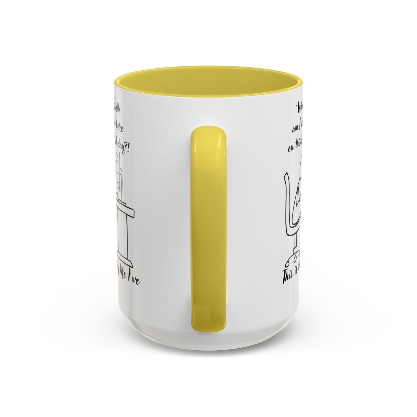 What am I doing here Coffee Mug | Fun Gift for Cat Lovers,