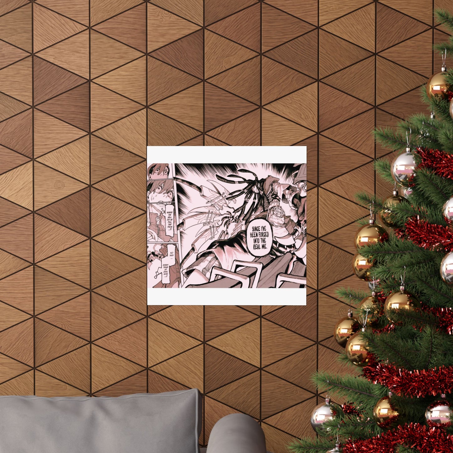 Gachiakuta Manga Action Scene Matte Horizontal Poster Anime Comic Panel Wall Art