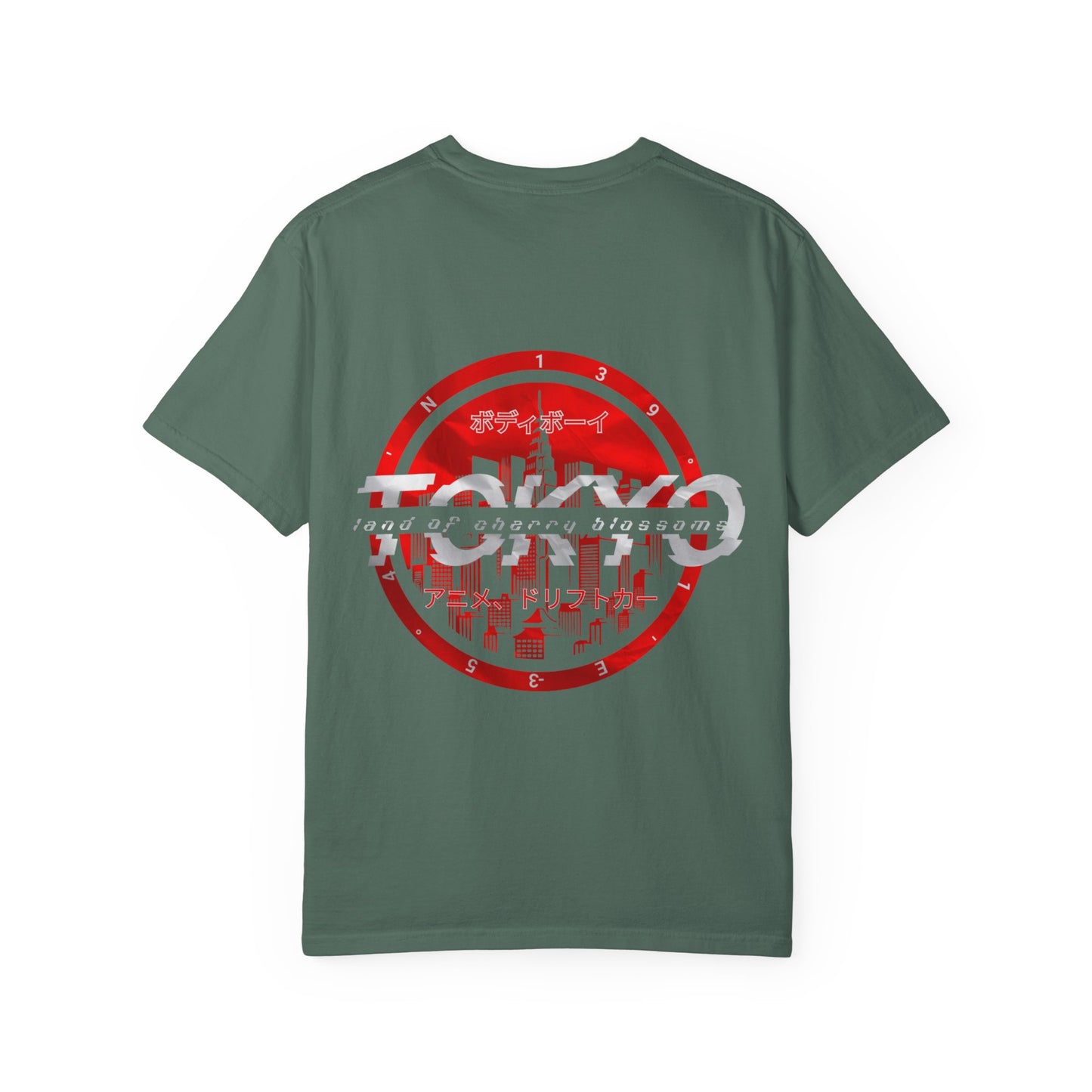 Bodi boi Garment-Dyed T-Shirt, Trendy Streetwear Tee, Travel Souvenir Shirt, Casual Wear, Gift for Tokyo Lovers