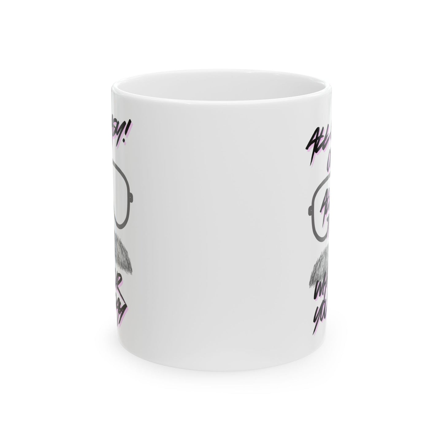 Stylish Ceramic Mug - Perfect for Home or Office, Gift for Friends, Funny Coffee Cup, Personalized Drinkware, Unique Tea Mug