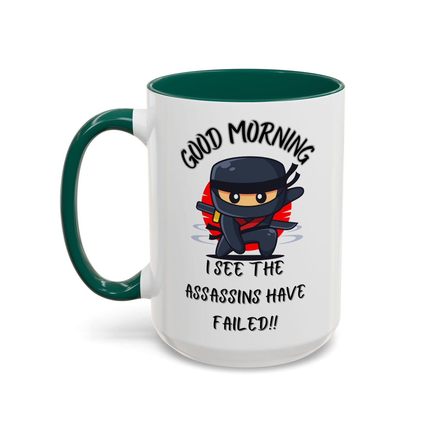 Colourful Assassins have failed Coffee Mug, 11oz15oz, Funny