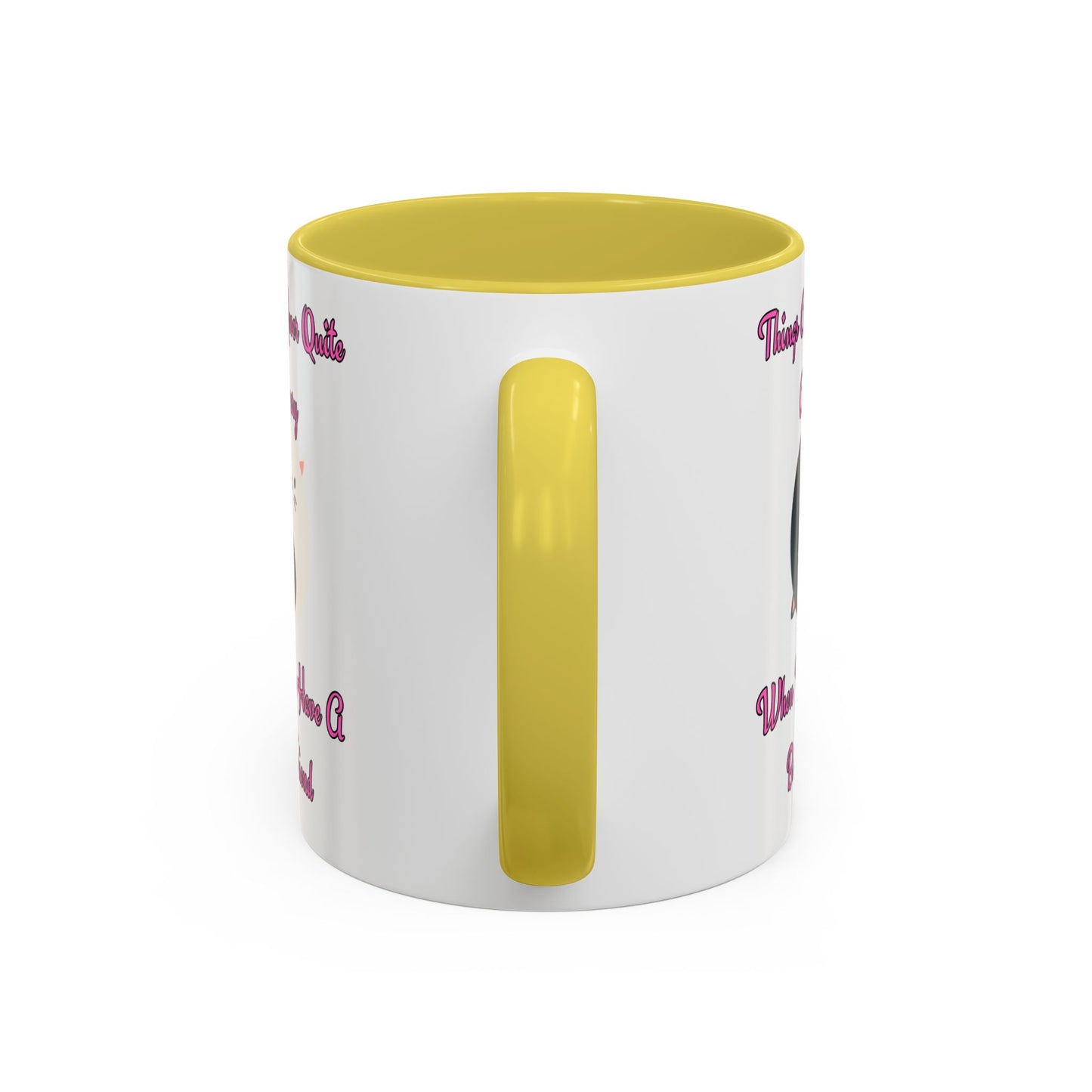 Cute Best Friend Coffee Mug Colorful Ceramic Mug for Friendship