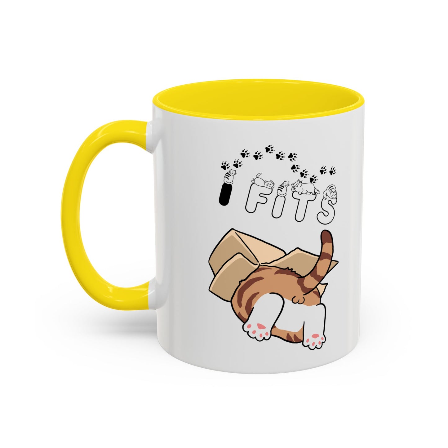 Cat Lover's Accent Coffee Mug