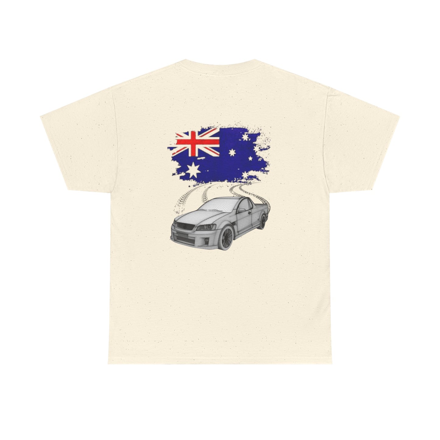 Aussie Car Lover Unisex Heavy Cotton Tee, Car Enthusiast T-Shirt, Aussie Pride Shirt, Automotive Gift, Casual Wear Tee