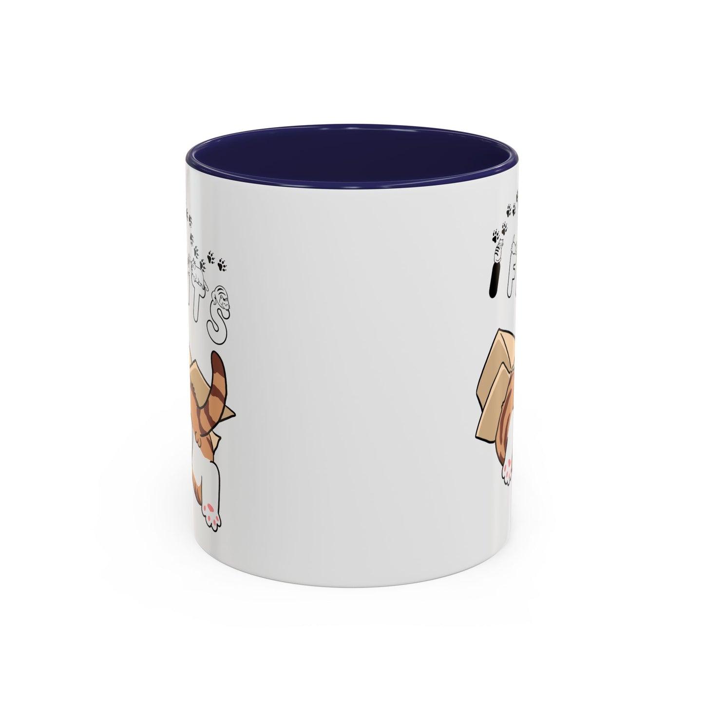 Cat Lover's Accent Coffee Mug
