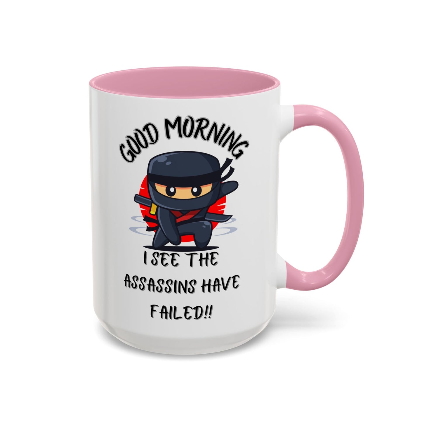 Colourful Assassins have failed Coffee Mug, 11oz15oz, Funny