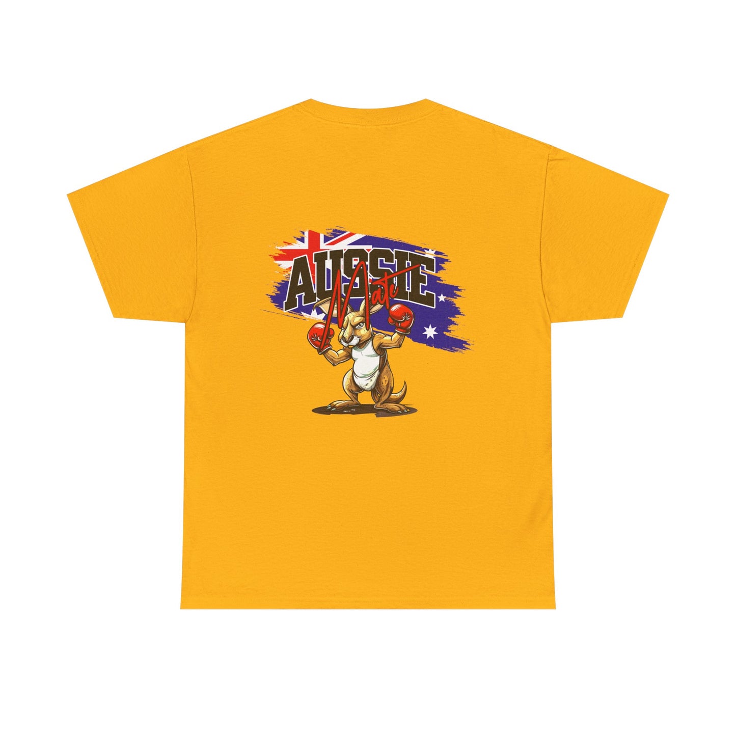 Aussie Boxing Kangaroo T-Shirt — Australia Flag Graphic Tee