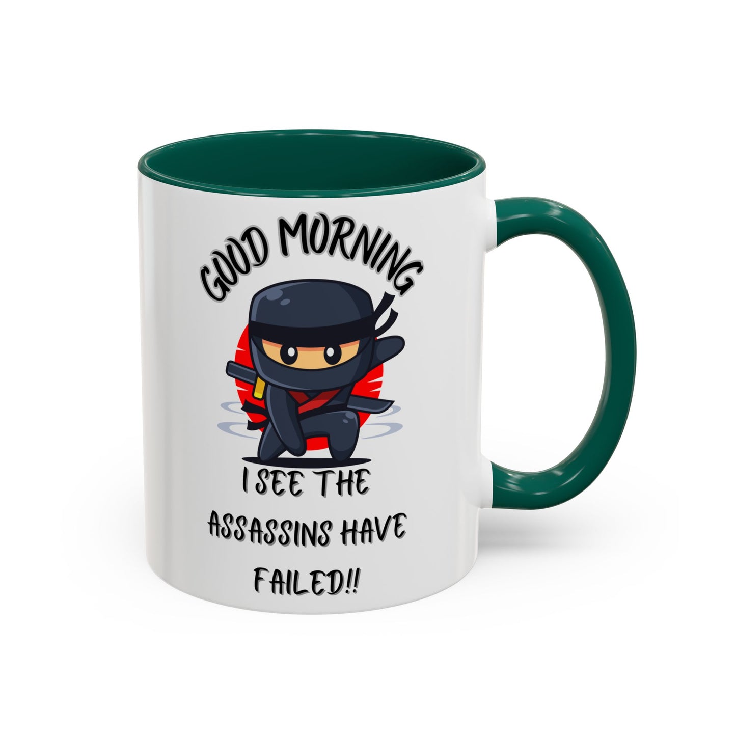 Colourful Assassins have failed Coffee Mug, 11oz15oz, Funny