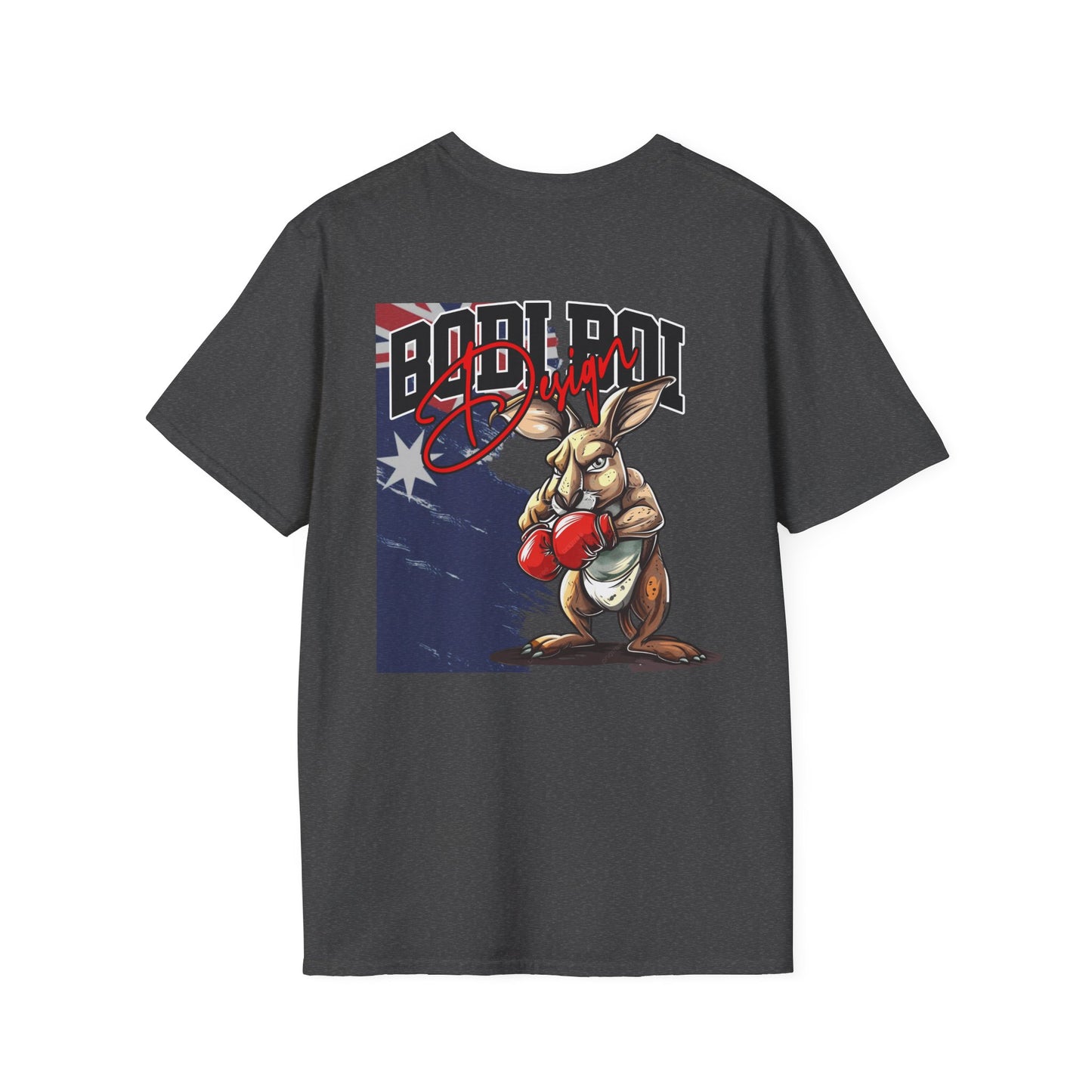 Boxing Kangaroo T-Shirt — 'Bop! Bop!' Aussie Boxing Graphic Tee