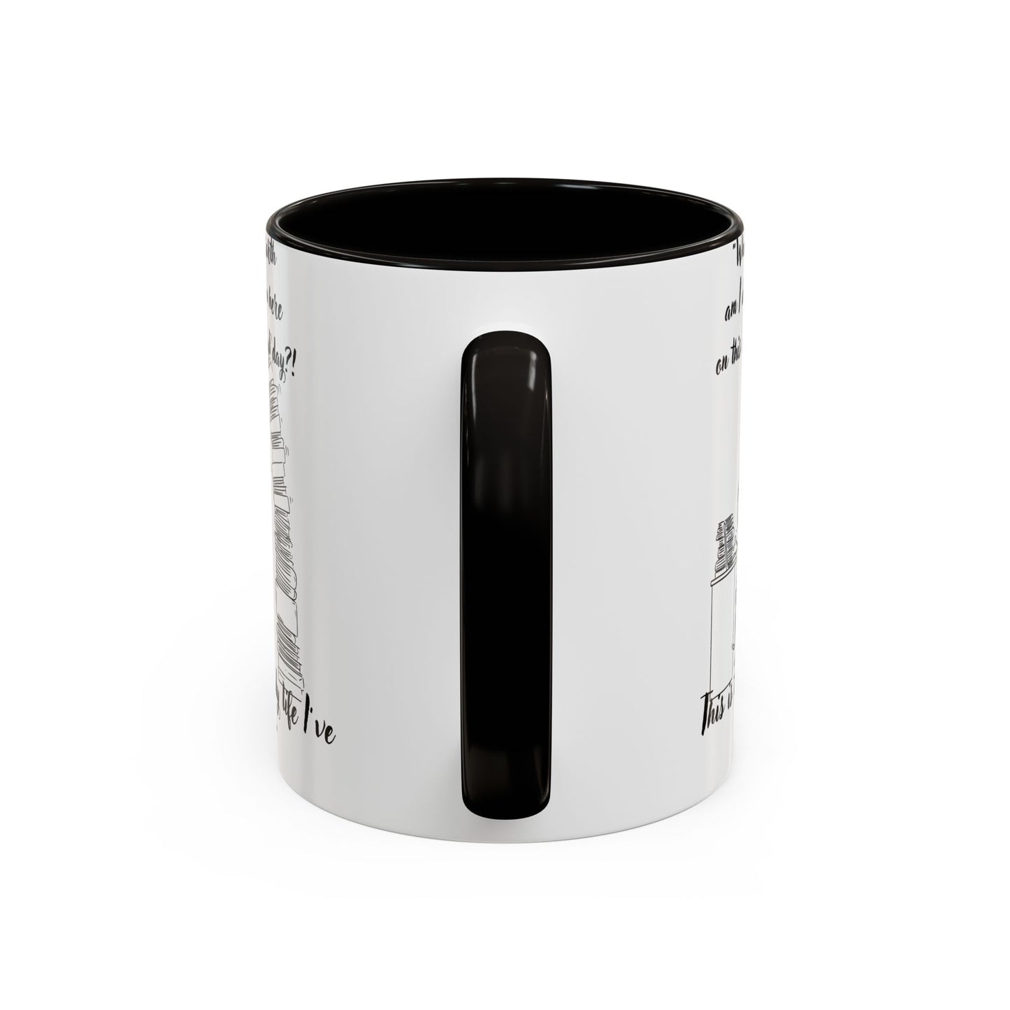 What am I doing here  Coffee Mug - Perfect for Writers, Students, and Book