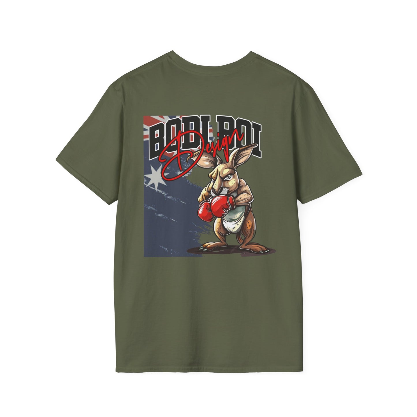 Boxing Kangaroo T-Shirt — 'Bop! Bop!' Aussie Boxing Graphic Tee