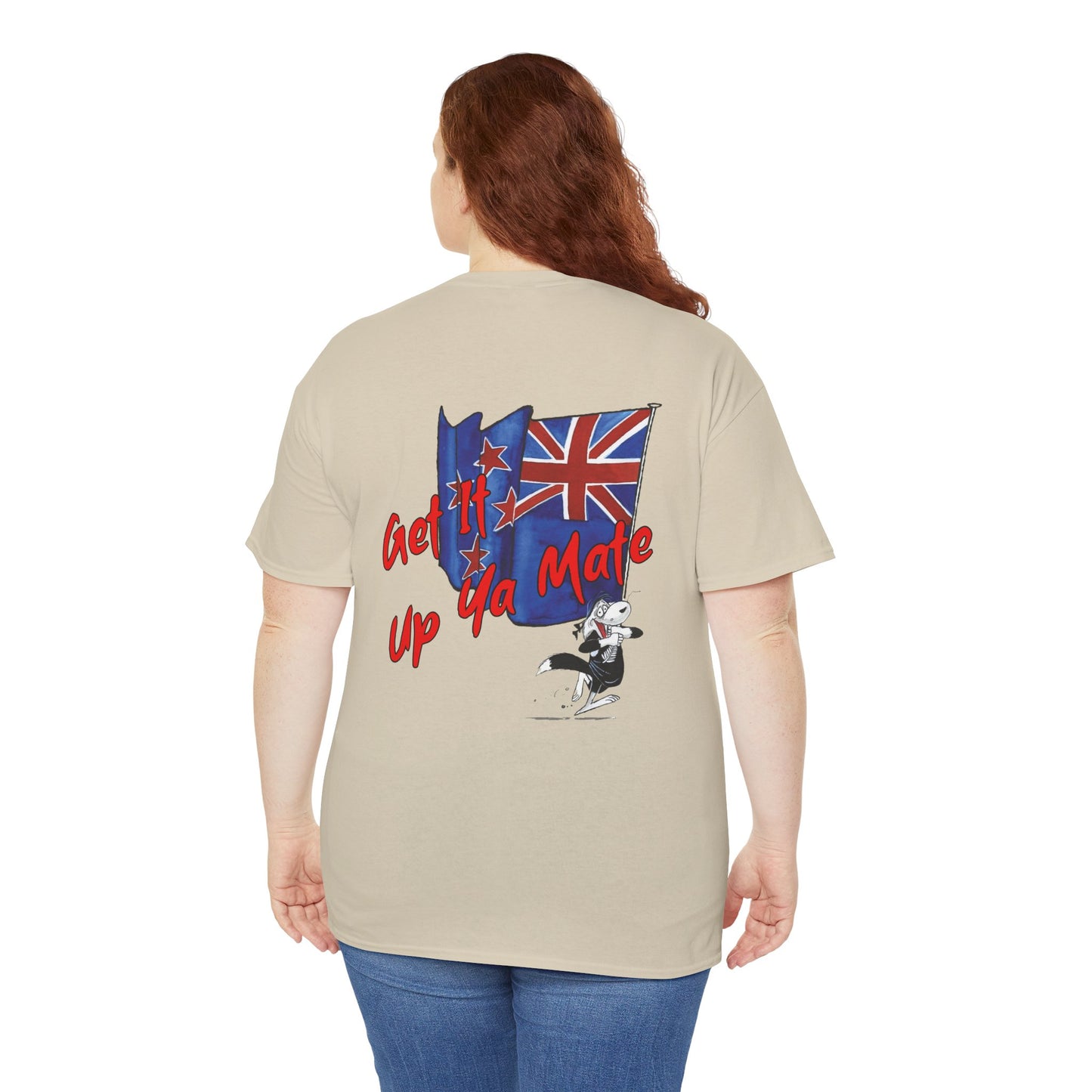 Get It Up Ya Mate T‑Shirt – Retro Aussie Flag Graphic Tee