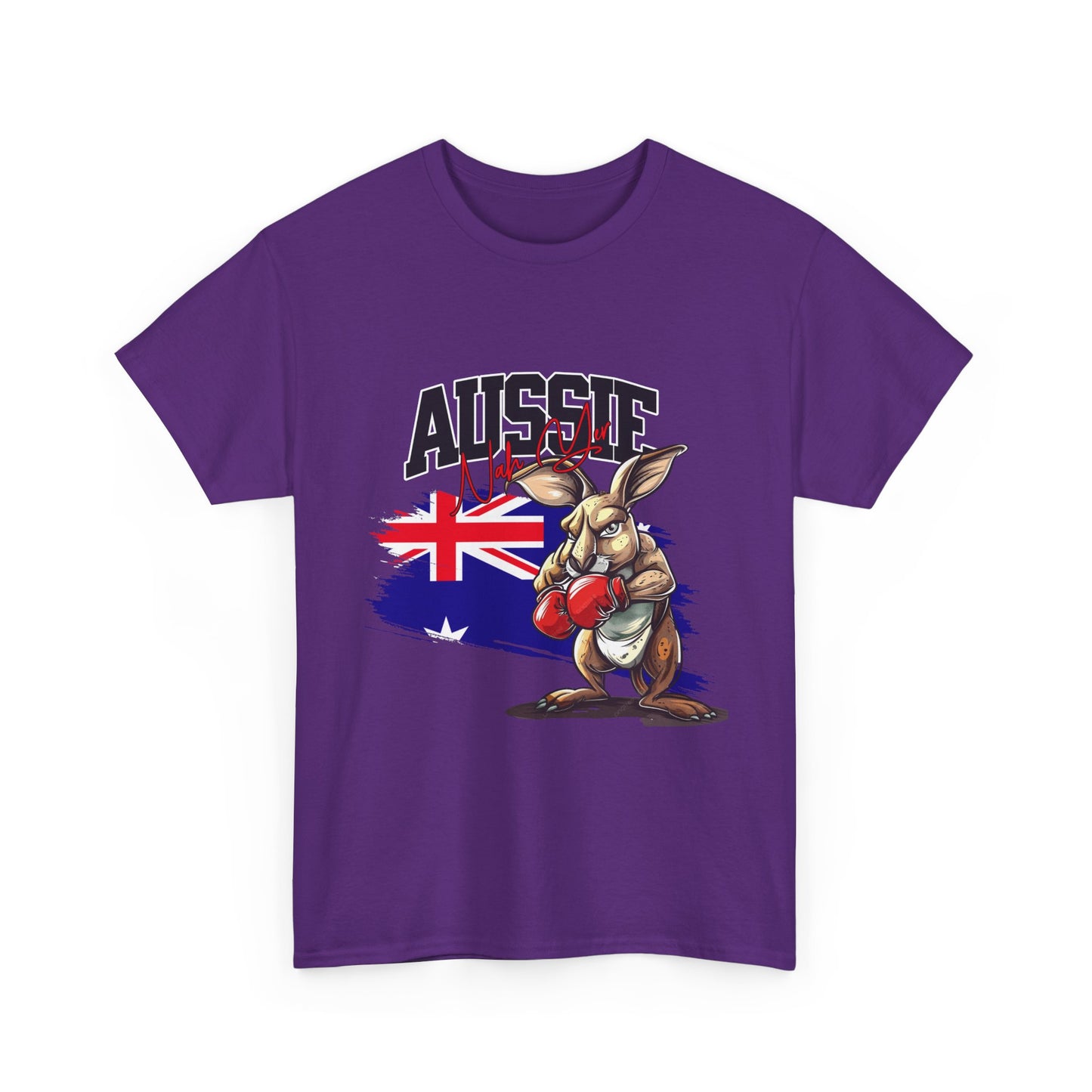Aussie Boxing Kangaroo T-Shirt – Australian Flag Graphic Tee