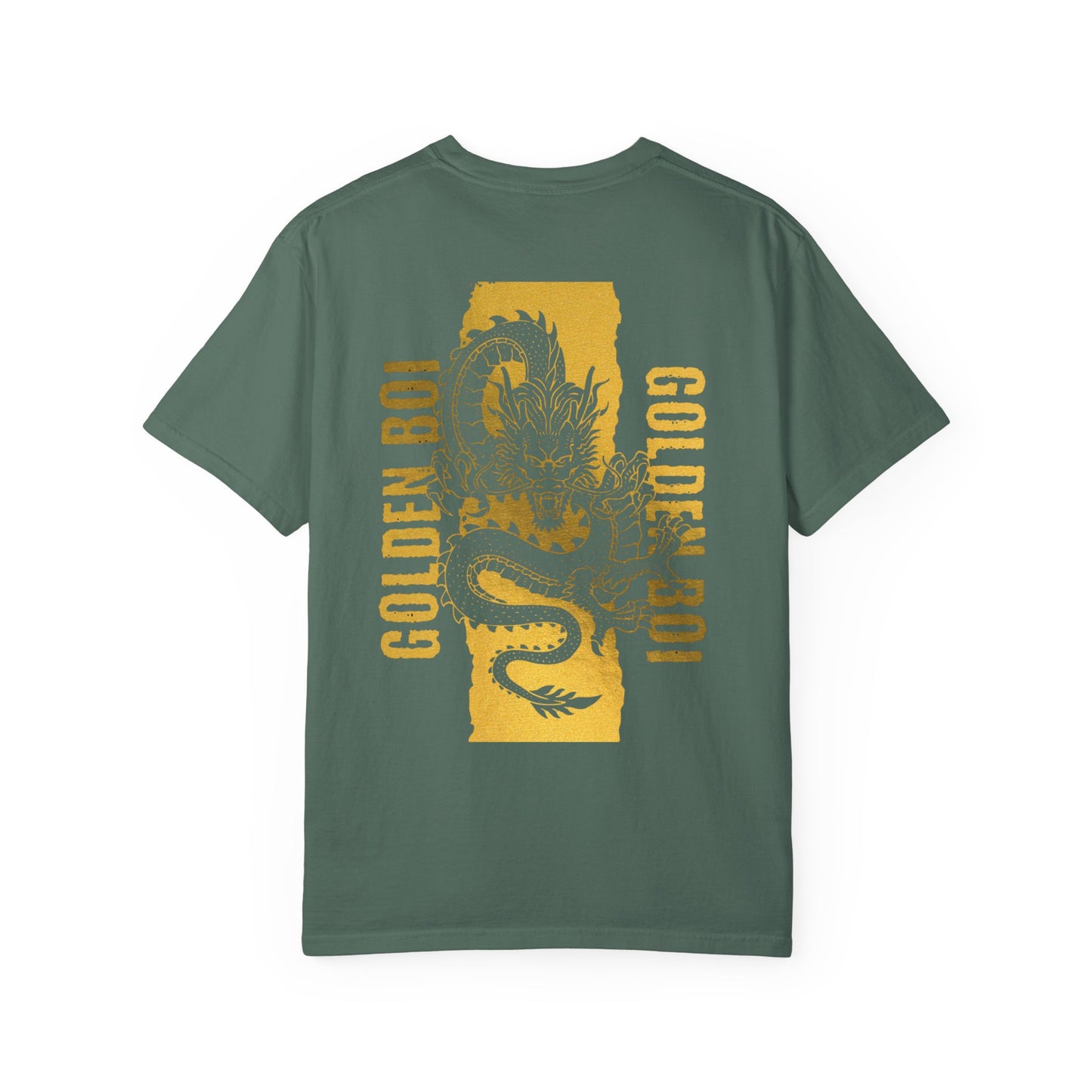 Golden Boi Dragon T-Shirt, Unisex Graphic Tee, Streetwear Fashion, Casual Wear, Gift for Him or Her, Unique Summer Top