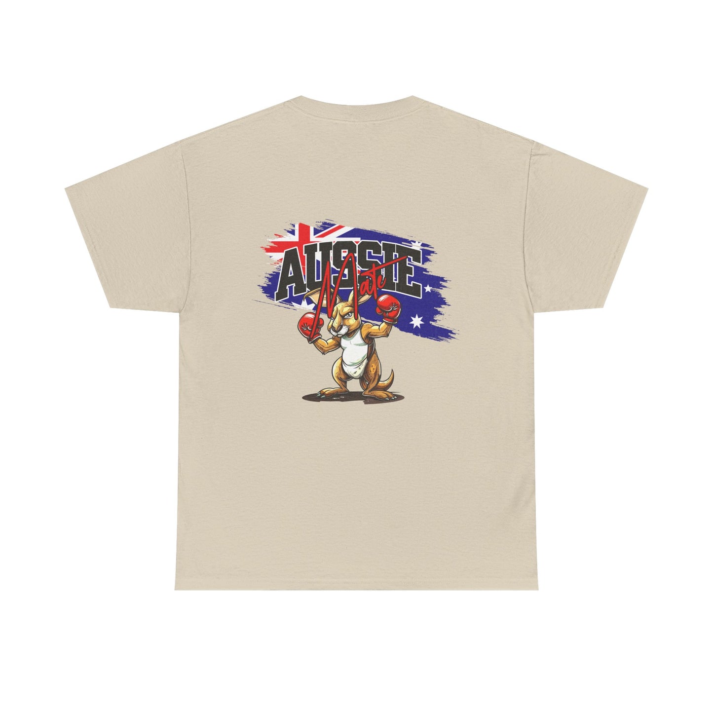 Aussie Boxing Kangaroo T-Shirt — Australia Flag Graphic Tee