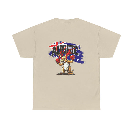 Aussie Boxing Kangaroo T-Shirt — Australia Flag Graphic Tee